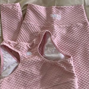 Booty by Brabants croco skin baby pink!